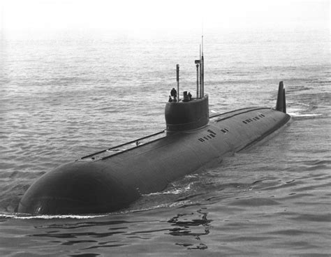 soviet papa class submarine.